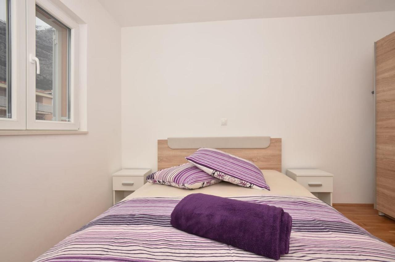 Apartment Anna A2+2 Makarská Exteriér fotografie